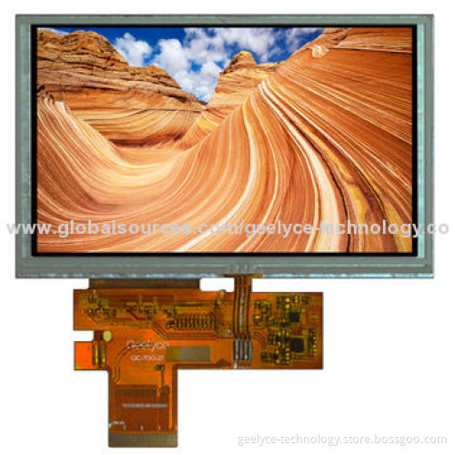 7-inch TFT Monitor with LED Backlight, 60/60/60/35° Viewing AngleNew